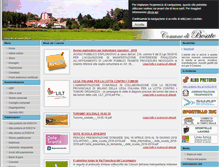Tablet Screenshot of comune.besate.mi.it